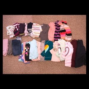 Toddler girls fall/winter 3T lot. Great value.